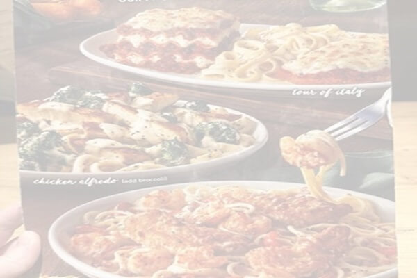 Olive Garden Menu with Prices 2024